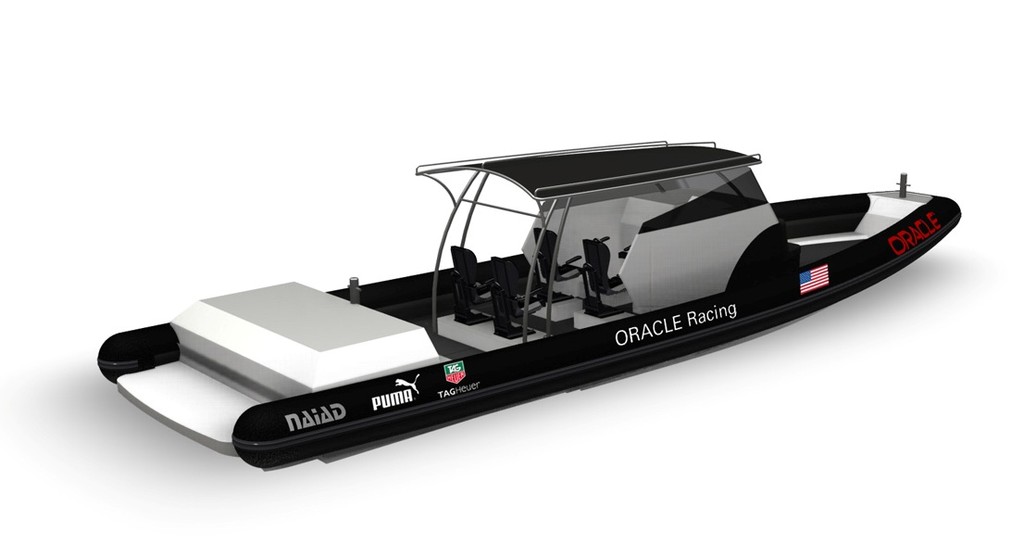 Naiad designed four specialist tenders for Oracle Team USA  © SW